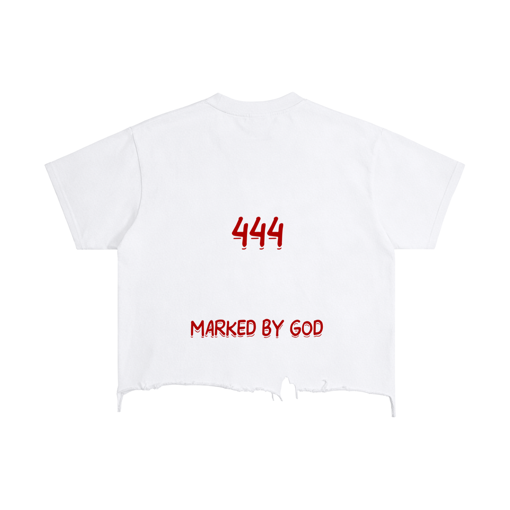 Vintage Wash Boxy Distressed 444 ChosenStarseed T-Shirt