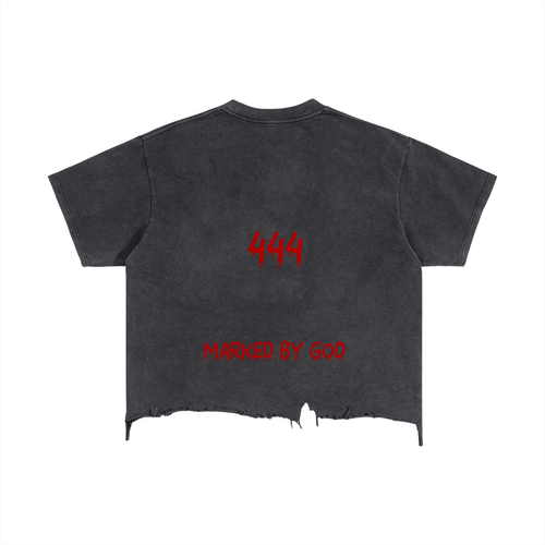 Vintage Wash Boxy Distressed 444 ChosenStarseed T-Shirt